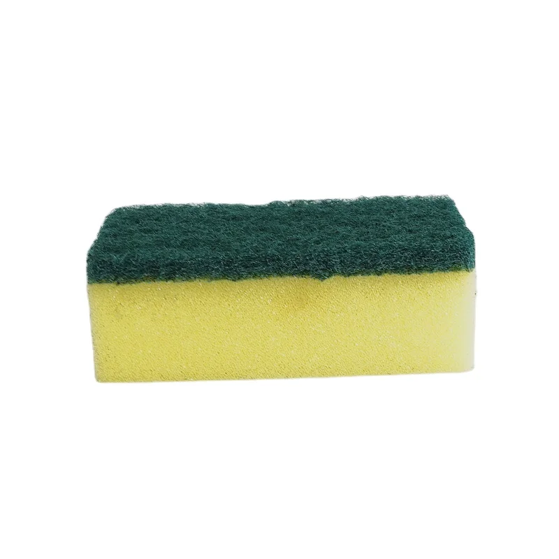 Абразивный песок содержание Нейлон кухонная Чистящая губка scourer/Подушка-скребок усиливают трение