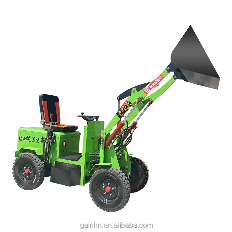 Small/mini Compact 4WD Articulated Front End Tractor 0.5ton/1 Ton Telescopic for Farming/construction Wheel Loaders Europe