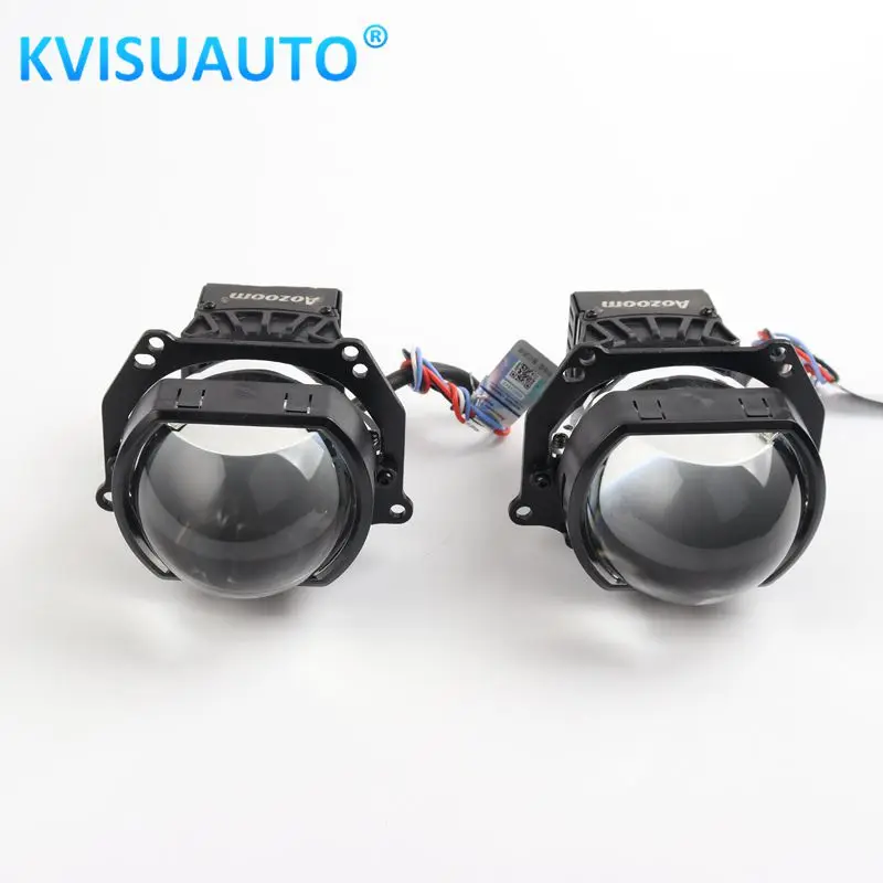  CQL Aozoom 3 дюймов suqare bi-led-прожектор светодиодная A5 + A7