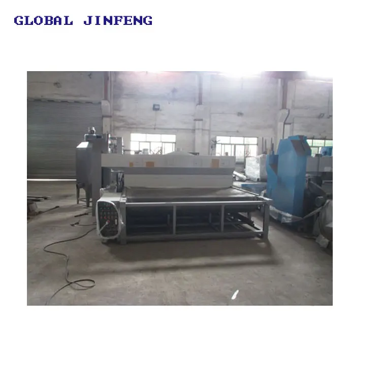 JFDS-1300 automatic horizontal new glass sandblasting machine for flat sheet glass