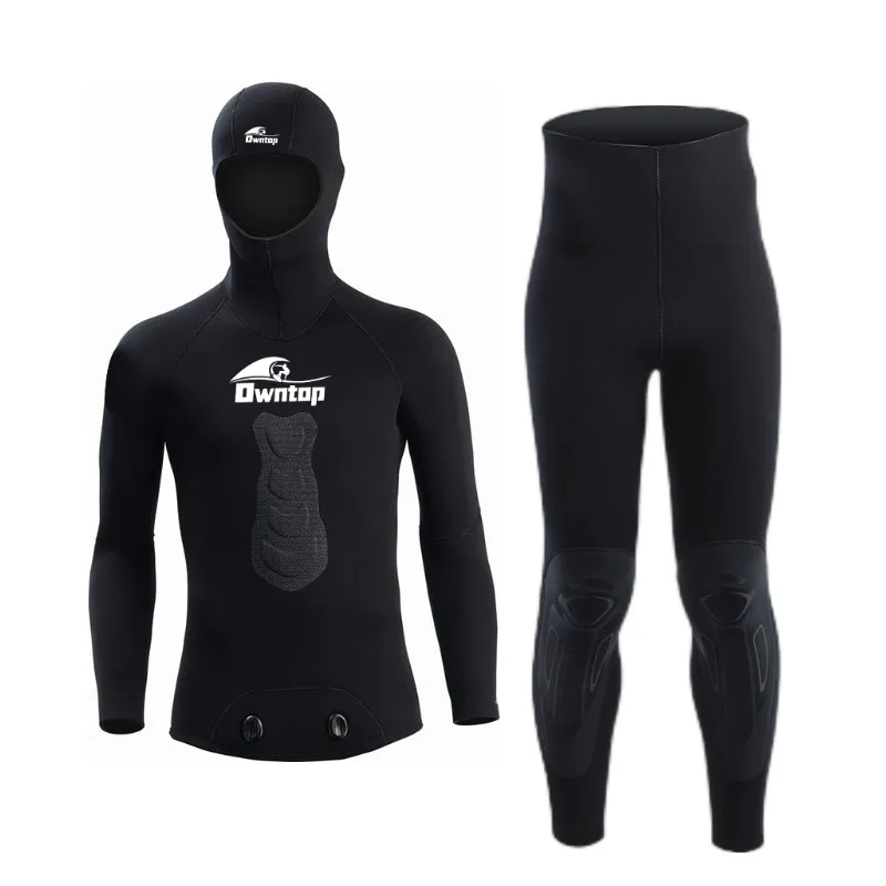 Неопреновый гидрокостюм для подводной охоты, 7 мм