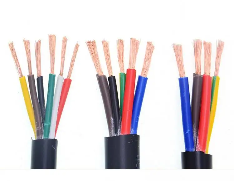 2 3 4 5 Core Multicore Royal Cord 0.75mm 1.5mm 2.5mm 4mm 16mm Flexible Copper wire cable electric wire cable copper