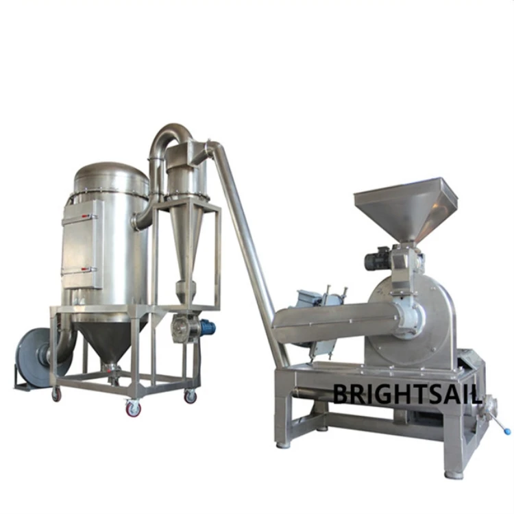 Pin mill for making sorghum flour barley corn gluten powder grinding machine