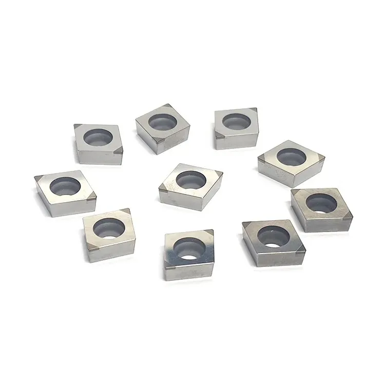 Nigel Custom High performance Diamond PCD Cutting insert precision machined hardened steel