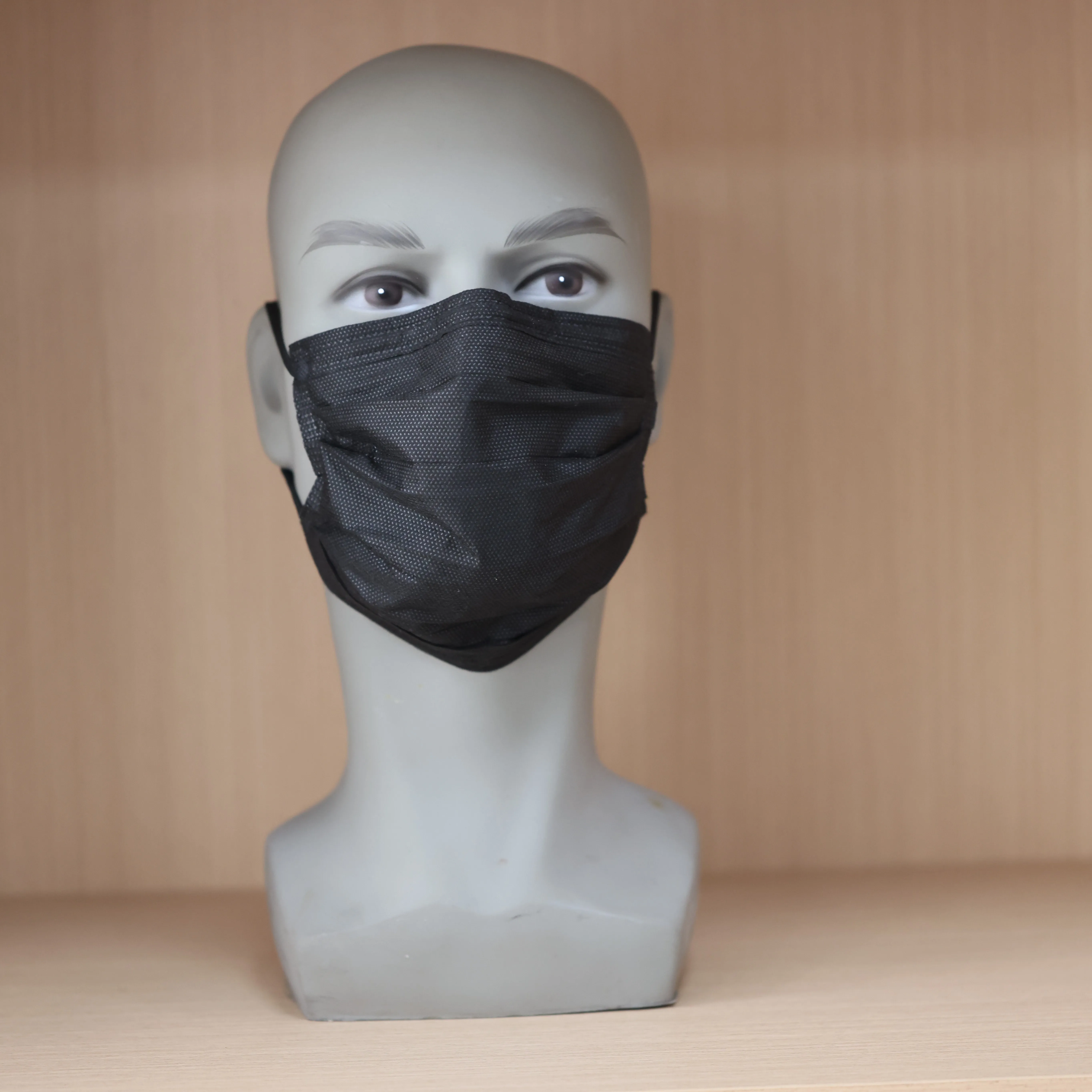 3-слойная Нетканая маска для лица с индивидуальным логотипом медицинская хирургическая Одноразовая Медицинская одноразовая маска для лица