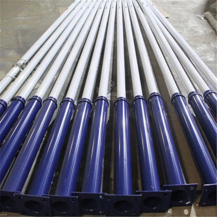 Заводская цена открытый оцинкованный алюминиевый уличный фонарный столб 11 метров