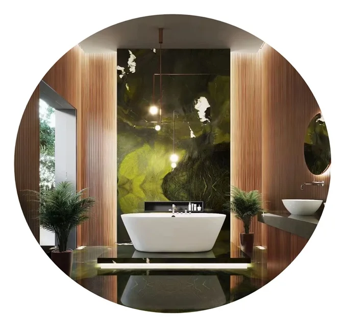 Home Decoration Natural Green Marble Luxury Stone Dining Table Desk Tea Table Wall Cladding Bench Top Bar Top Slab Countertops