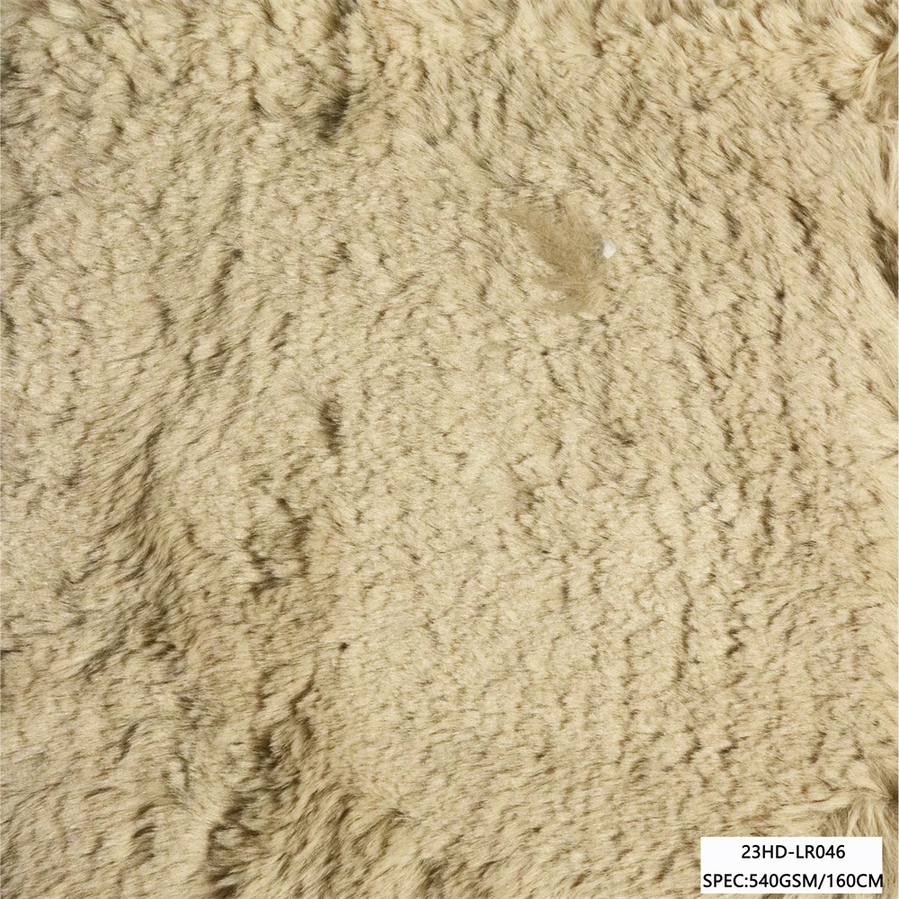 Cheap faux fur fabric oeko-tex certification wholesale faux fur fabric free sample faux rabbit fur fabric