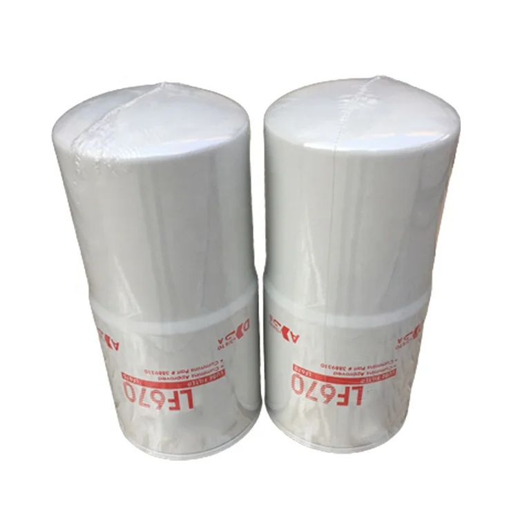 HongRun Heavy Truck Oil Filter LF670 used for Fleetguard