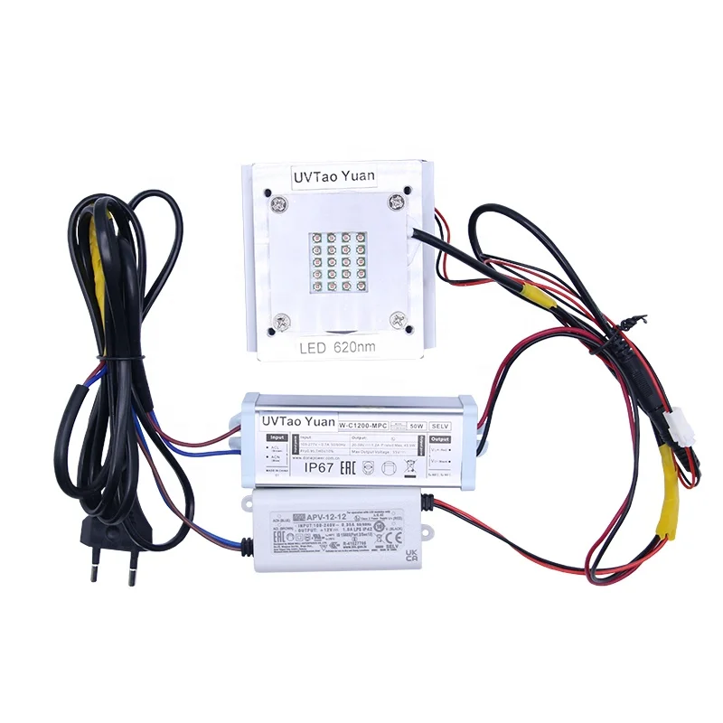 High Brightness Red Infrared LED Light 620nm 630nm 660nm 850nm 940nm  LED Module Therapy Light