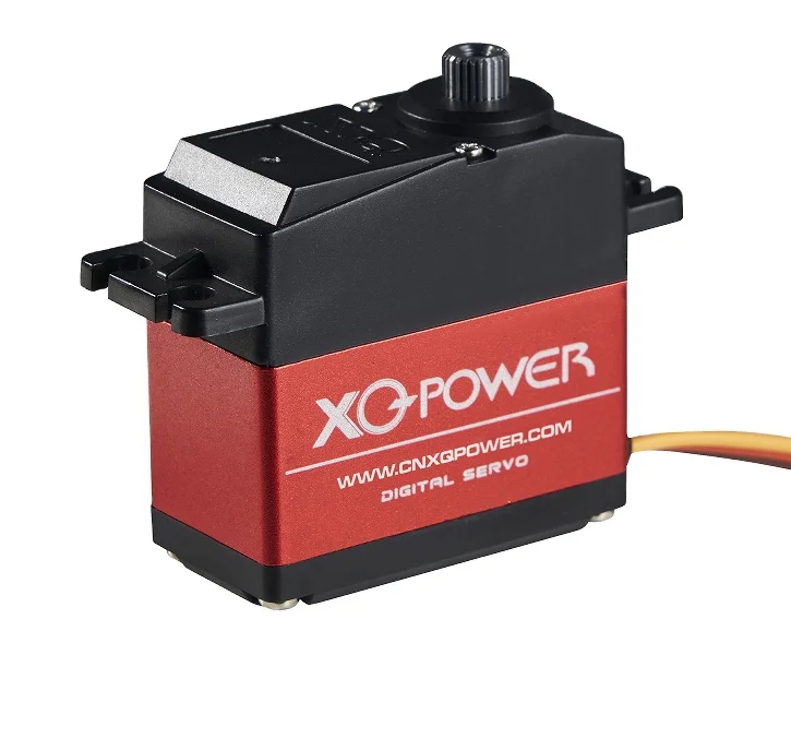Popular 25T CNC Case Powerful 40KG 0.085s HV Digital Brushless Servo for RC Aircraft Plane