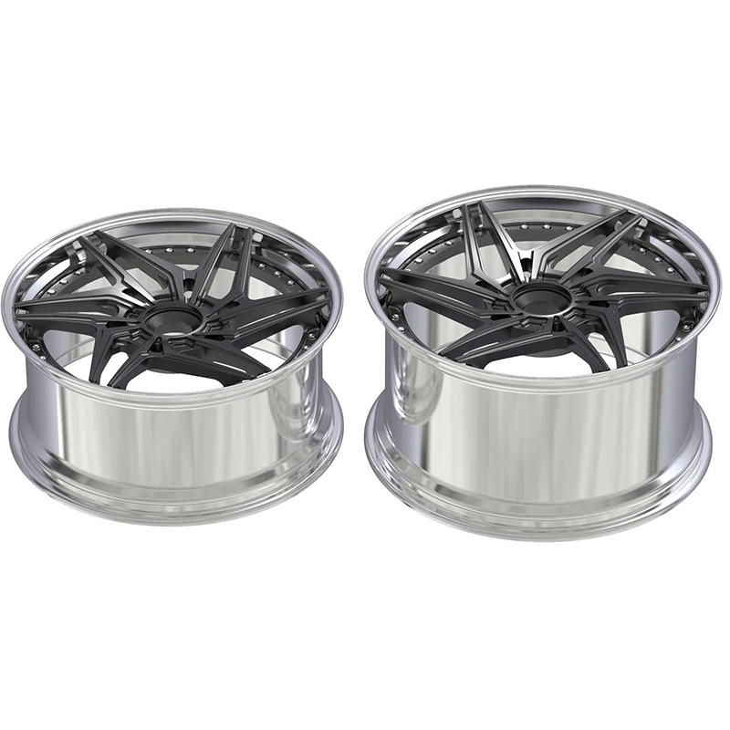 2-piece Custom forged wheels for 911 718 Cayman Boxster Panamera Macan Cayenne TaycanRims 5x130