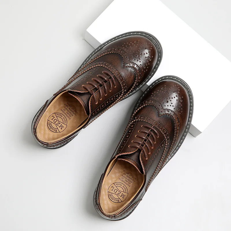 Маленькие кожаные туфли в британском стиле, японская Студенческая кожаная обувь на плоской подошве, Женская обувь в студенческом стиле