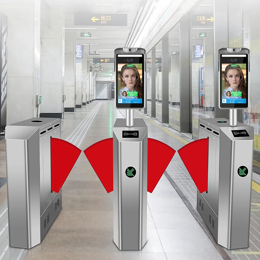  AI-камера контроля доступа к лицу с датчиком