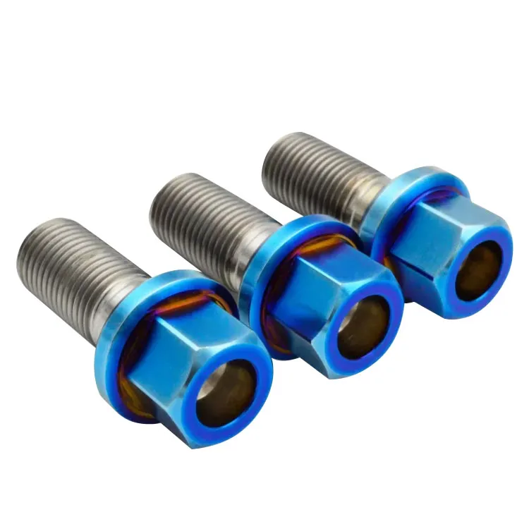 M14x1. 5 gr5 титановый Колесный болт для гоночного автомобиля