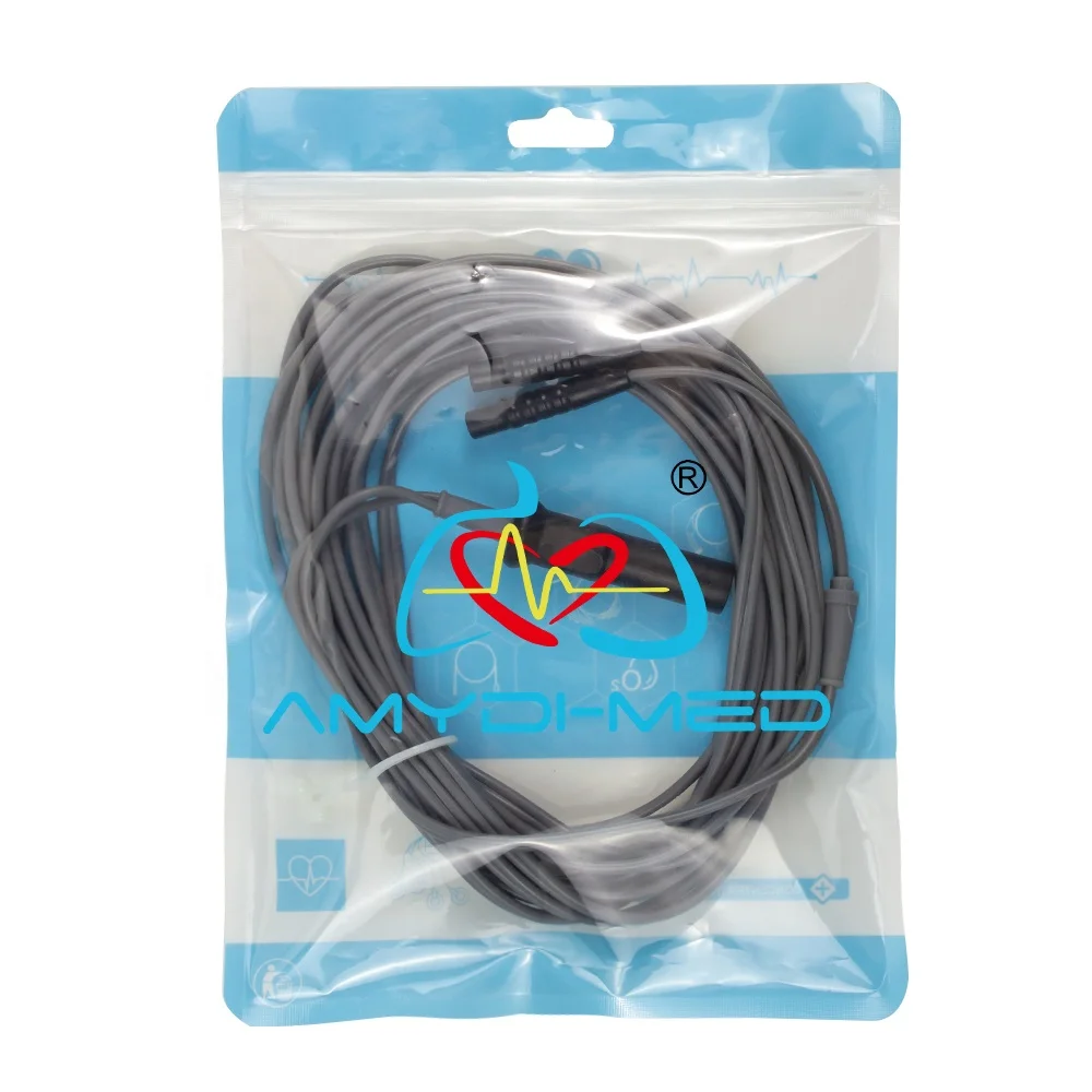 Amydi-med Customized Medical Cables Reusable High Frequency 4.0mm banana plug Esu Cables Switch Electrosurgical Cable