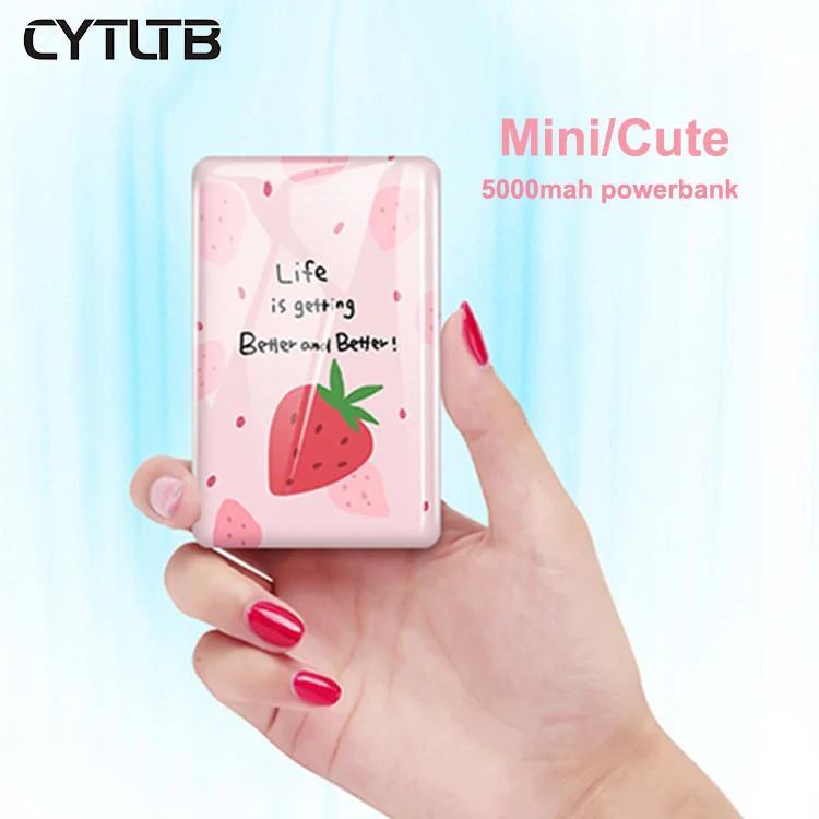 Wholesale Smart Wallet 5000mah Mini Power Bank 5000mah Portable Usb Business Power Bank