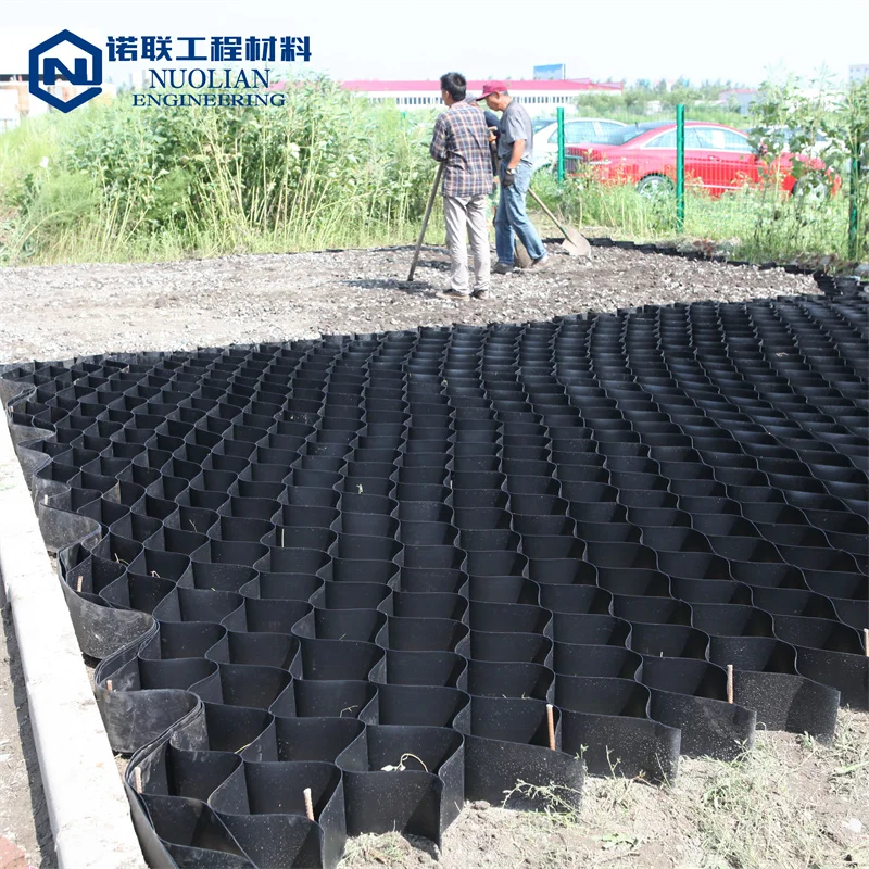HDPE Geocell geo cell gravel honeycomb gravel driveway geocells