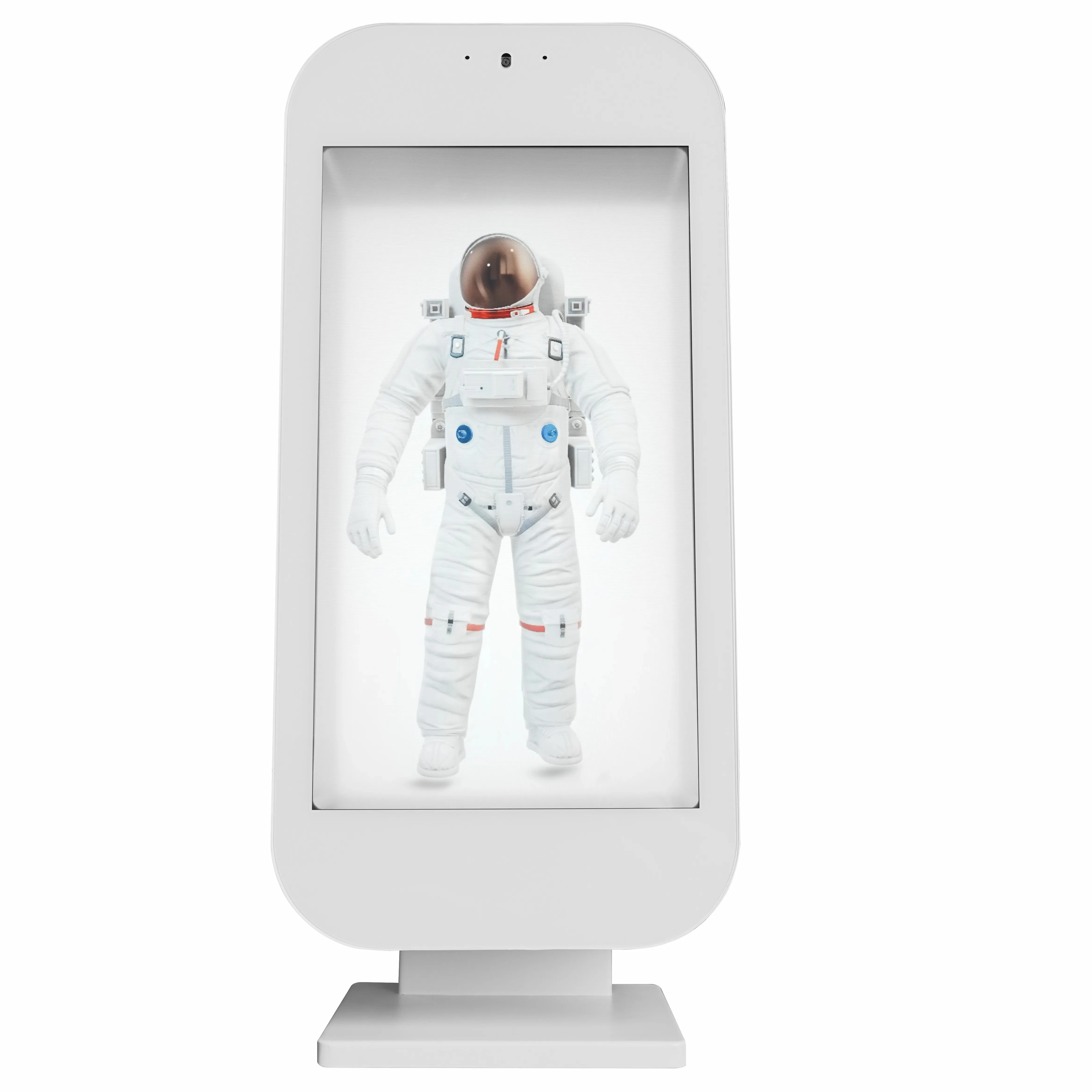 3D Holographic Display 21.5inch Advertising Touch Screen Monitor Box Interactive Transparent LCD Display Cabinet for Exhibition