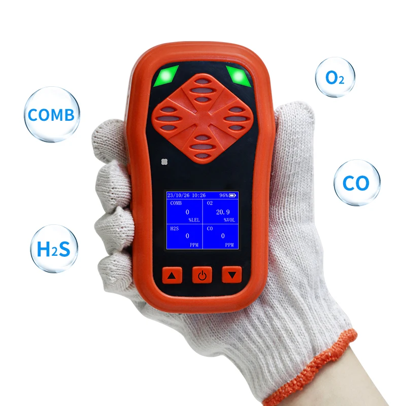 Industry-Specific Multi Gas Detector Portable Multi Gas Analyzer & Carbon Monoxide Alarm Best Price Co Detector