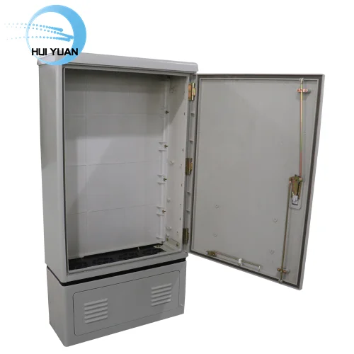 288 Cores Fiber Optical Cabinet SMC Splitter Distribution Cabinet Outdoor Terminal Cabinet