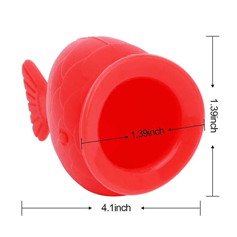 Lips Enhancer Plumper Device Safe Soft  Silicone Fish Shape Suction Lip Enhancer Pump Plumper