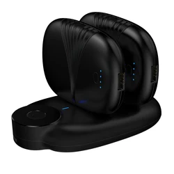 Portable Wireless Magnetic Power bank universal Twins 2 in 1 8000mah magnetic Mini power bank for i-product,type c,micro