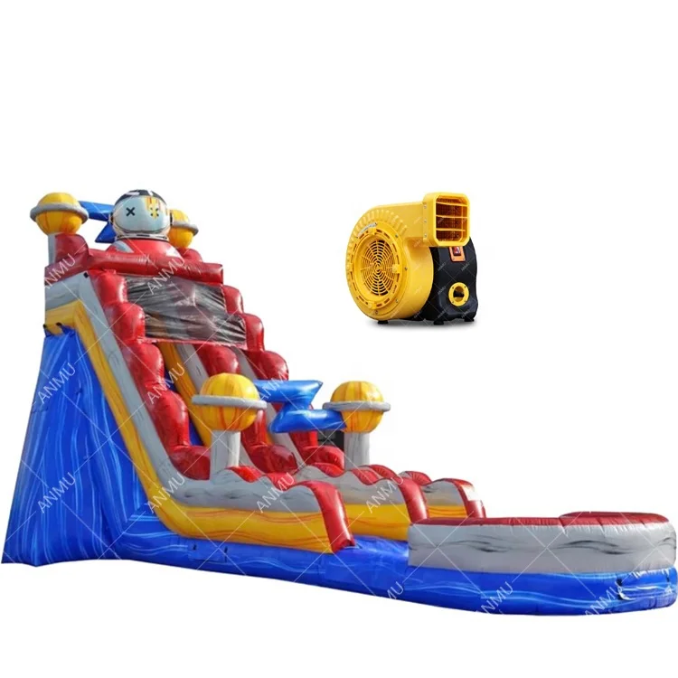 Tropical fiesta breeze waterslides commercial grade inflatable water slide for kids