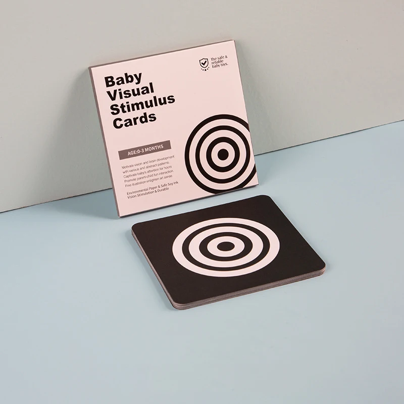 baby visual stimulation flash cards