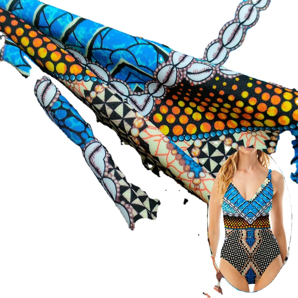 The New Listing Recycled Yoga Wear Polyester/Nylon Recycle Nylon Fabric Swim