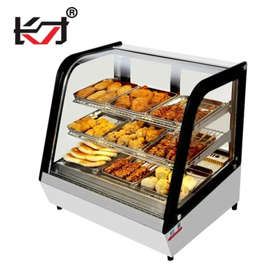 Refrigerated countertop display FTC-130 commercial Glass Refrigerator 130L Cabinet display fridge
