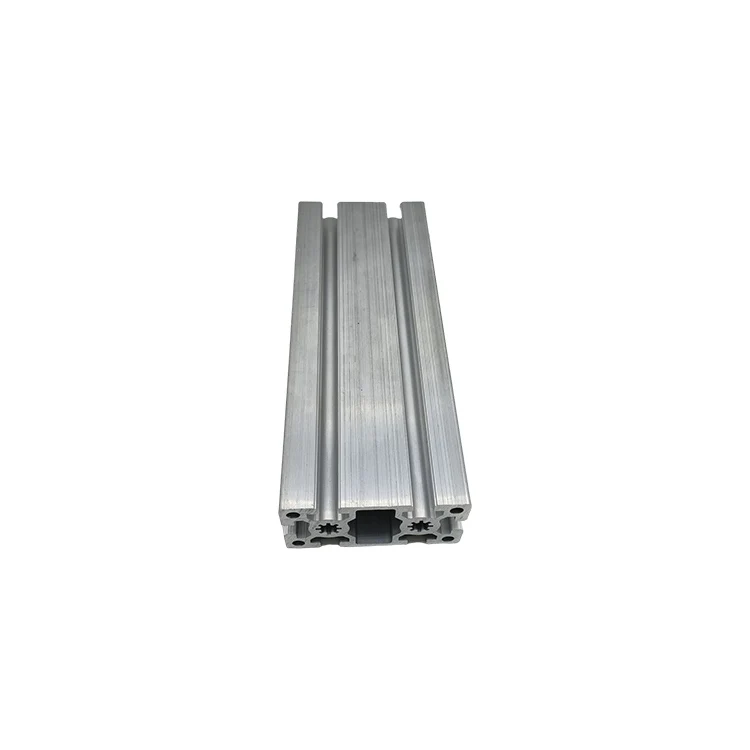 6063 Aluminum Extrusion Profile Frame T- Slot Custom Extruded Black Anodized Polished Industrial Aluminum Profile