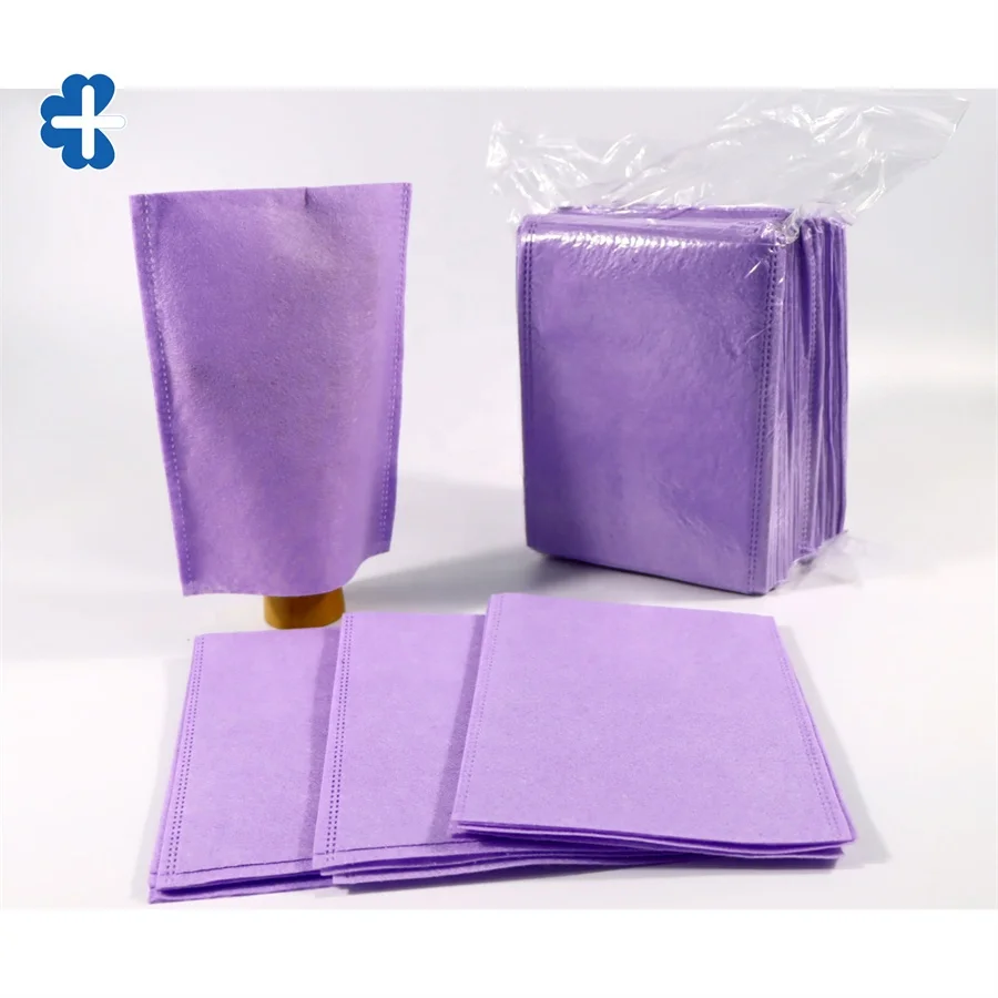 Chinese Manufacturer Favorable Price Nonwoven Spunlace Washing Airlaid Mitts Cleaning Disposable Medical Washing Gloves