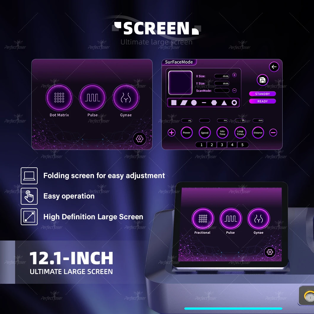 portable laser remove scars removal co2 fractional repair contraction vivev vaginal tightening machine