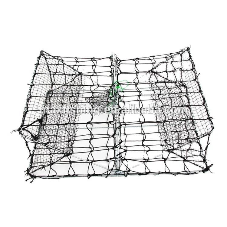mesh size rectangular folding crab traps