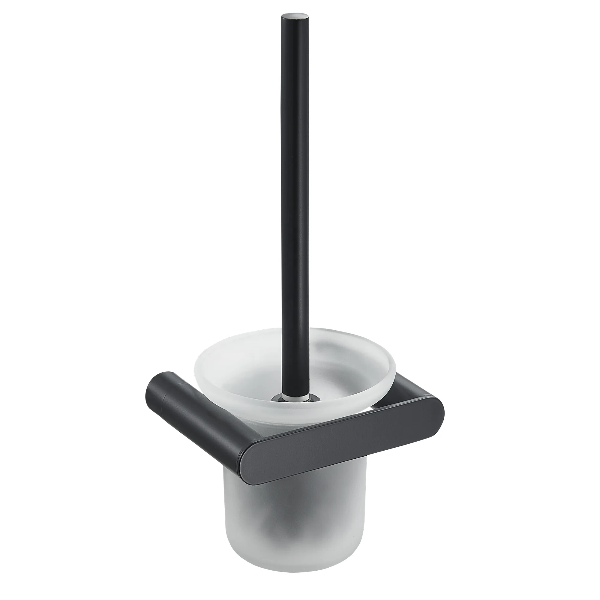 Hight Quity Gold Glass Cup Toilet Brush Stainless Steel 304 Toilet Brush and holder set for bathroom hotel