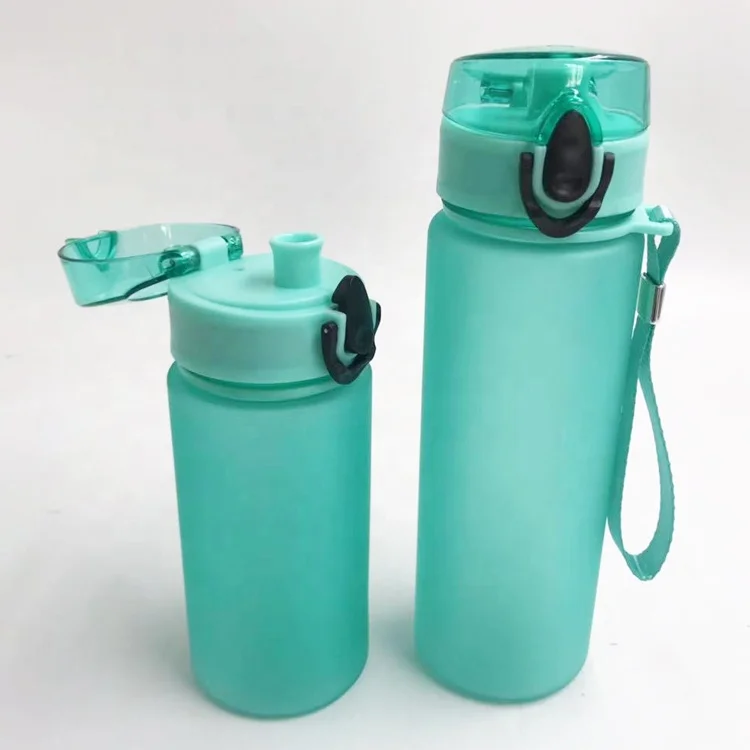 Hot sale 500ml sports plastic flip top portable children school kids water bottle