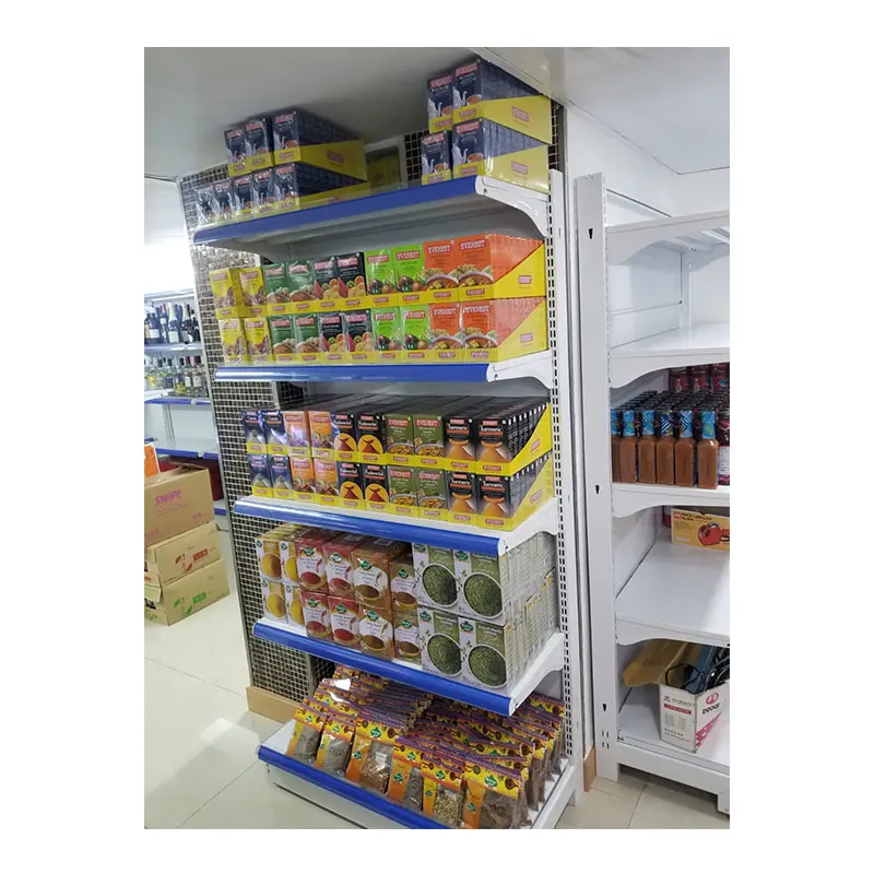 Grocery Store Display Rack Wall Gondola Shelf Convenience Store Display Shelf Wholesale Factory