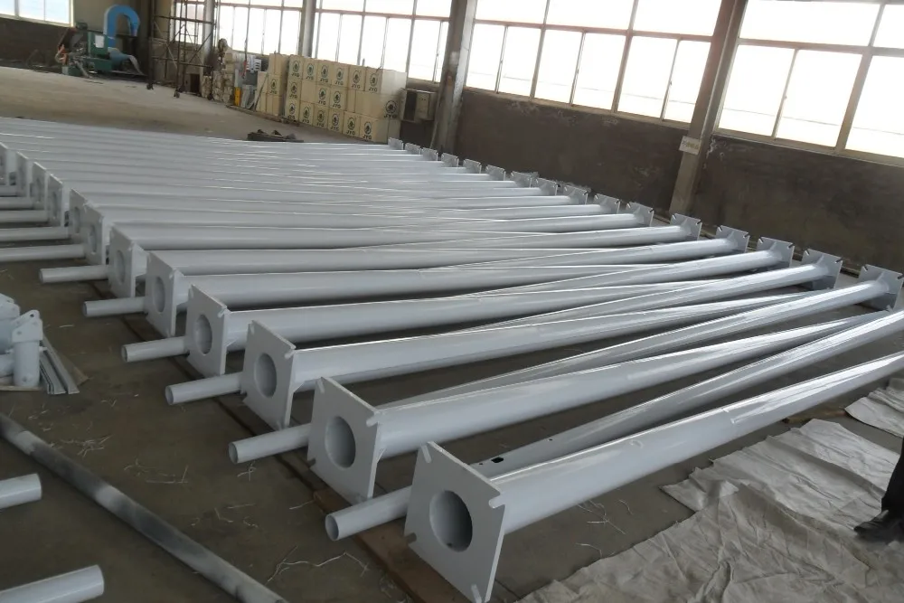 IP65 IP Rating and Pure White Color Temperature(CCT) 36w 100w led solar street light, solar lighting project