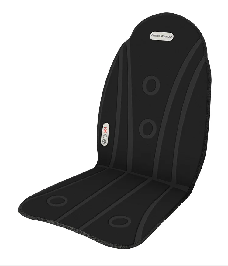 
Hot Selling Portable Full Body Vibration Massage Mat Car Seat Massage Cushion with Heating Use for Car Home Office 
