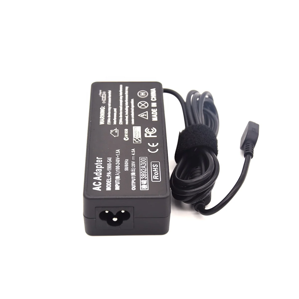 original 90w 20v 4.5a laptop charger adapter with USB pin laptop battery chargers for Lenovo