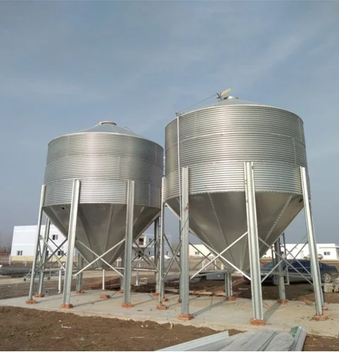 High Quality Stainless Steel Silo 100 Tons Grain Storage Small Silo