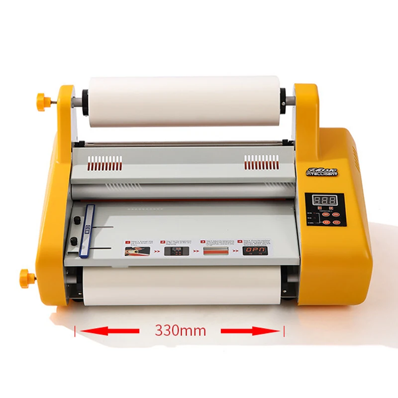 A3 Laminating Machine With Adhesive Film Roll To Roll Cover UV DTF Printed PET Film 31cm Width 100Meter Per Roll