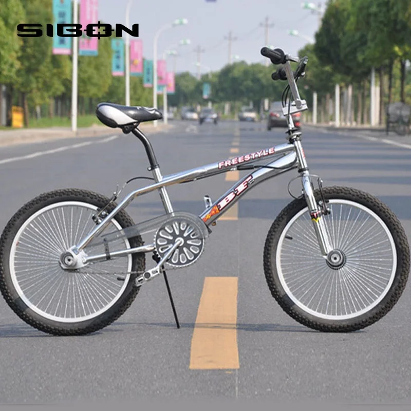 SIBON B0260108 20 inch high carbon steel aluminium single wall rim rocker mini bmx bike for adult