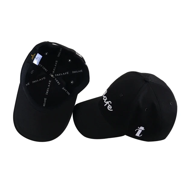 
OEM Factory Small minimum order brand quality customized high quality 3D logo embroidery curved brim baseball cap hat 