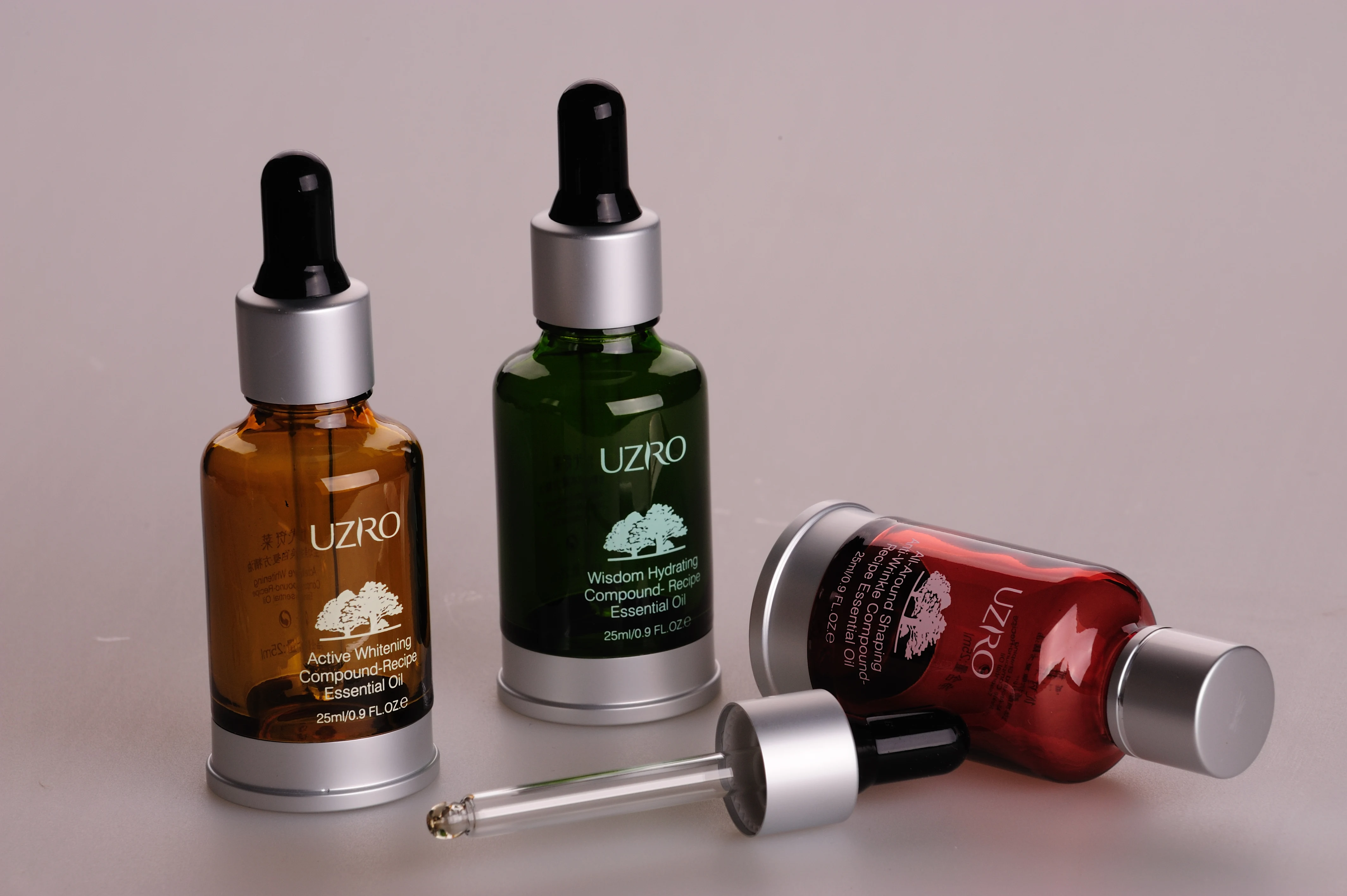 High quality 30 ml dropper bottles with cap