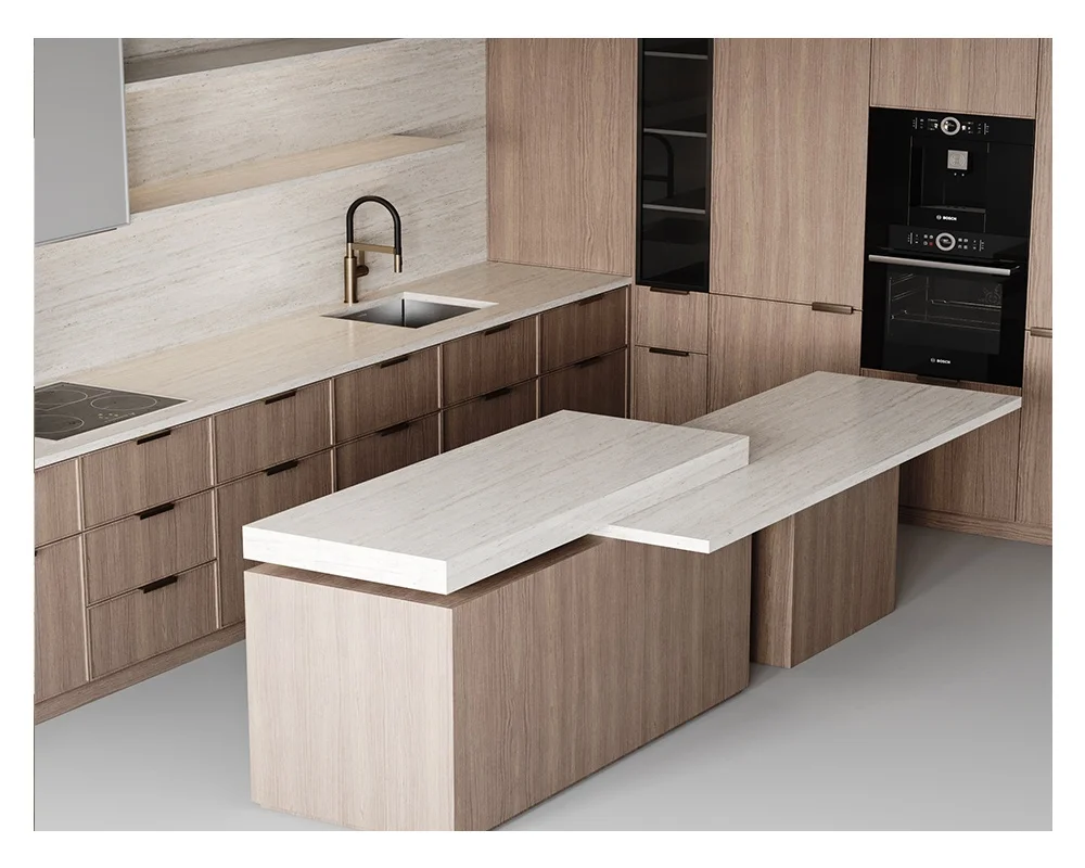 China Factory Classic Style Custom Made Kitchen Cabinet