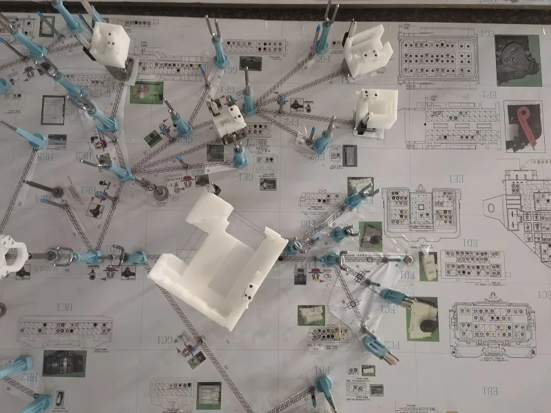 60079378 U10 Wiring Harness Clamps Soft Sheet Glue Wiring Board Glue Car Harness Clamps Testing CN;HEN HACINT