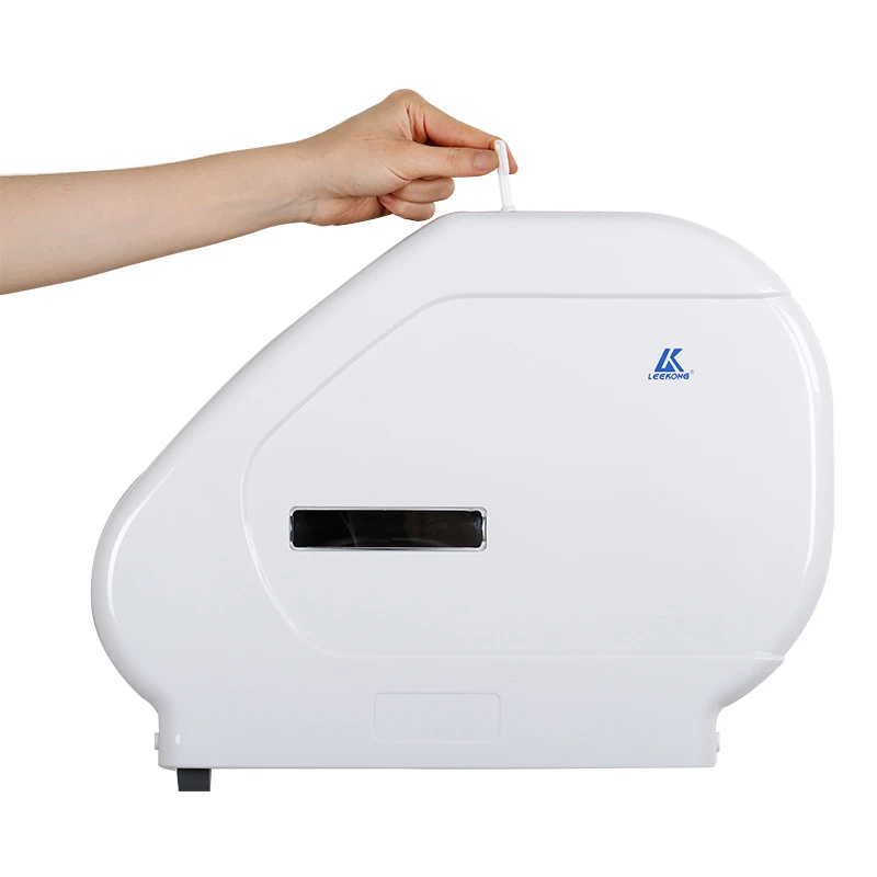 Quick Shipping Double Rolls Toilet Paper Dispenser ABS Plastic Wall Mount Towel Paper Dispensers Paper Box