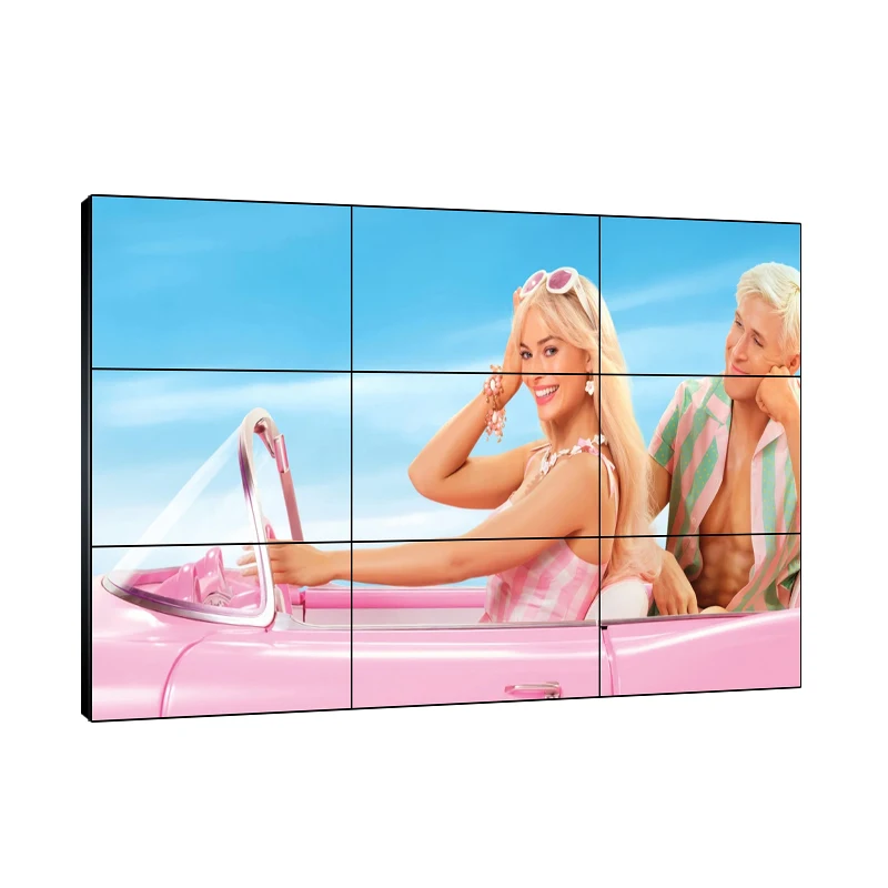 Гибкий 1 8 мм 3 5 сращивающий экран Крытый ЖК-видео стены с узкой рамкой торговый центр светодиодные рекламные дисплеи